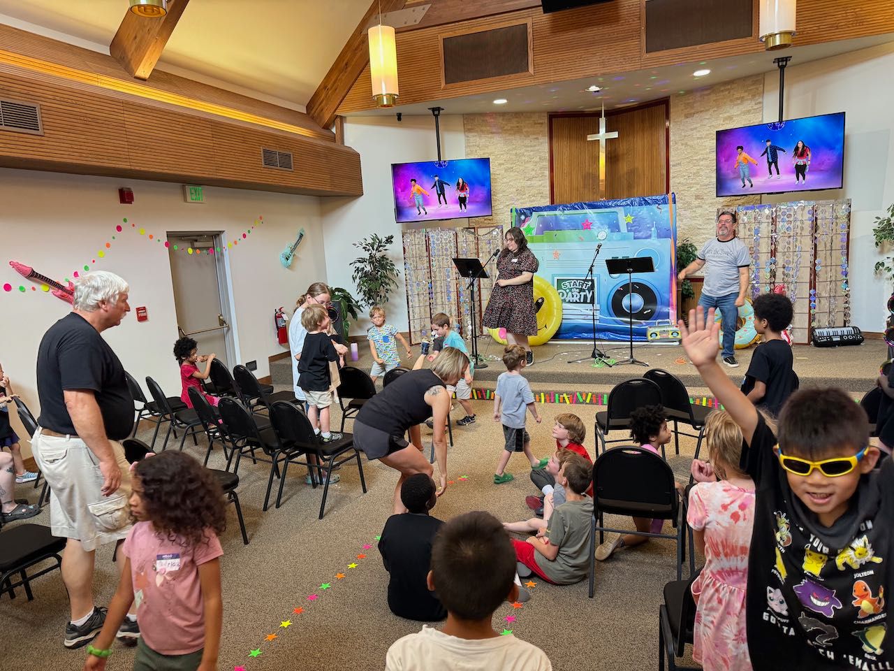 Sharing God's message of love with the children in our community.