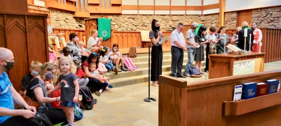 Blessing of the Backpacks